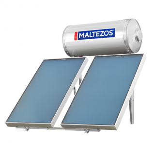 Maltezos Inox MALT H200L/2SAC 90X150 200l/2,7m2 Διπλής Ενέργειας