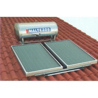 Maltezos GL 200lt/2 SAC/3E 90X150 Ηλιακός Θερμοσίφωνας Glass