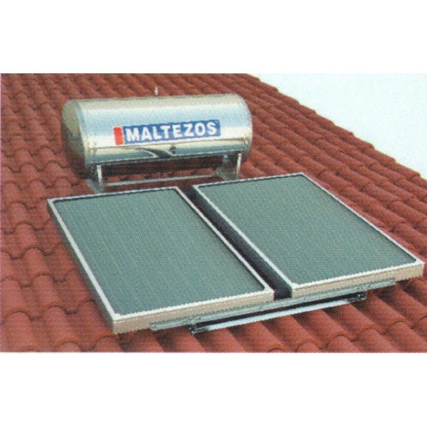 MALT H-R 125lt/SAC 100X150 Ηλιακός Θερμοσίφωνας Inox Διπλής Ενέργειας με Επιλεκτικό Συλλέκτη και Βάση Κεραμοσκεπής MALT H-R 125lt/SAC 100X150 Ηλιακός Θερμοσίφωνας Inox Διπλής Ενέργειας με Επιλεκτικό Συλλέκτη και Βάση Κεραμοσκεπής